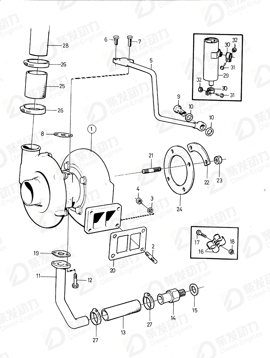 VOLVO Stud 470466 Drawing